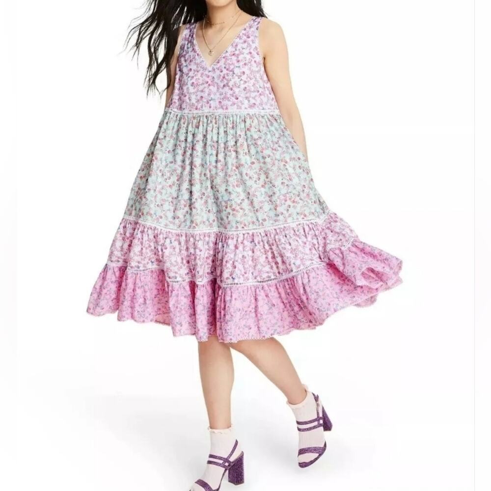 LoveShackFancy x Target Camille Floral Parfait Babydoll Dress(S)